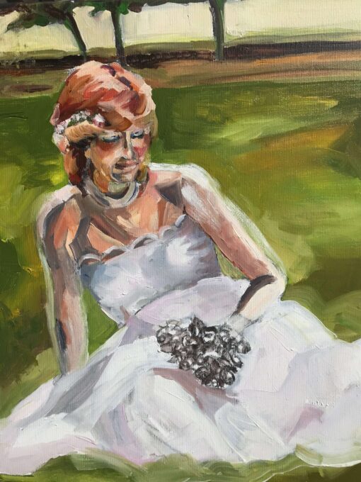 Wedding Painting 40x50 cm